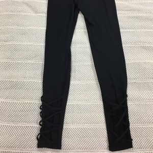 Black Leggings with mesh